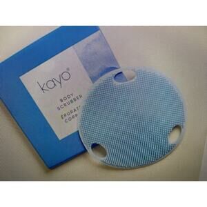 NIB Kayo body scrubber light blue